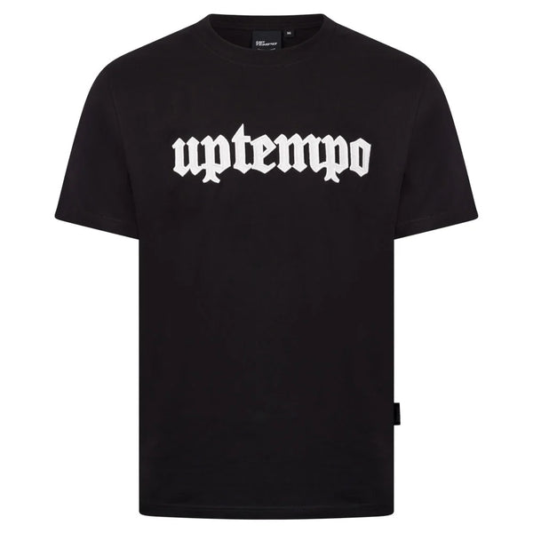 ❌ SALE ❌ UPTEMPO T-Shirt „Old English“ | Black/White